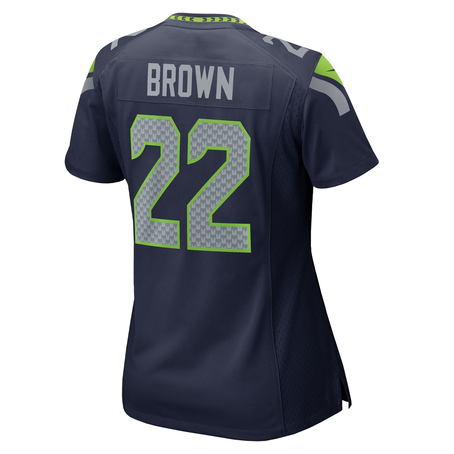 Seattle Seahawks Tre Brown College Navy Team Game Jersey JS3099