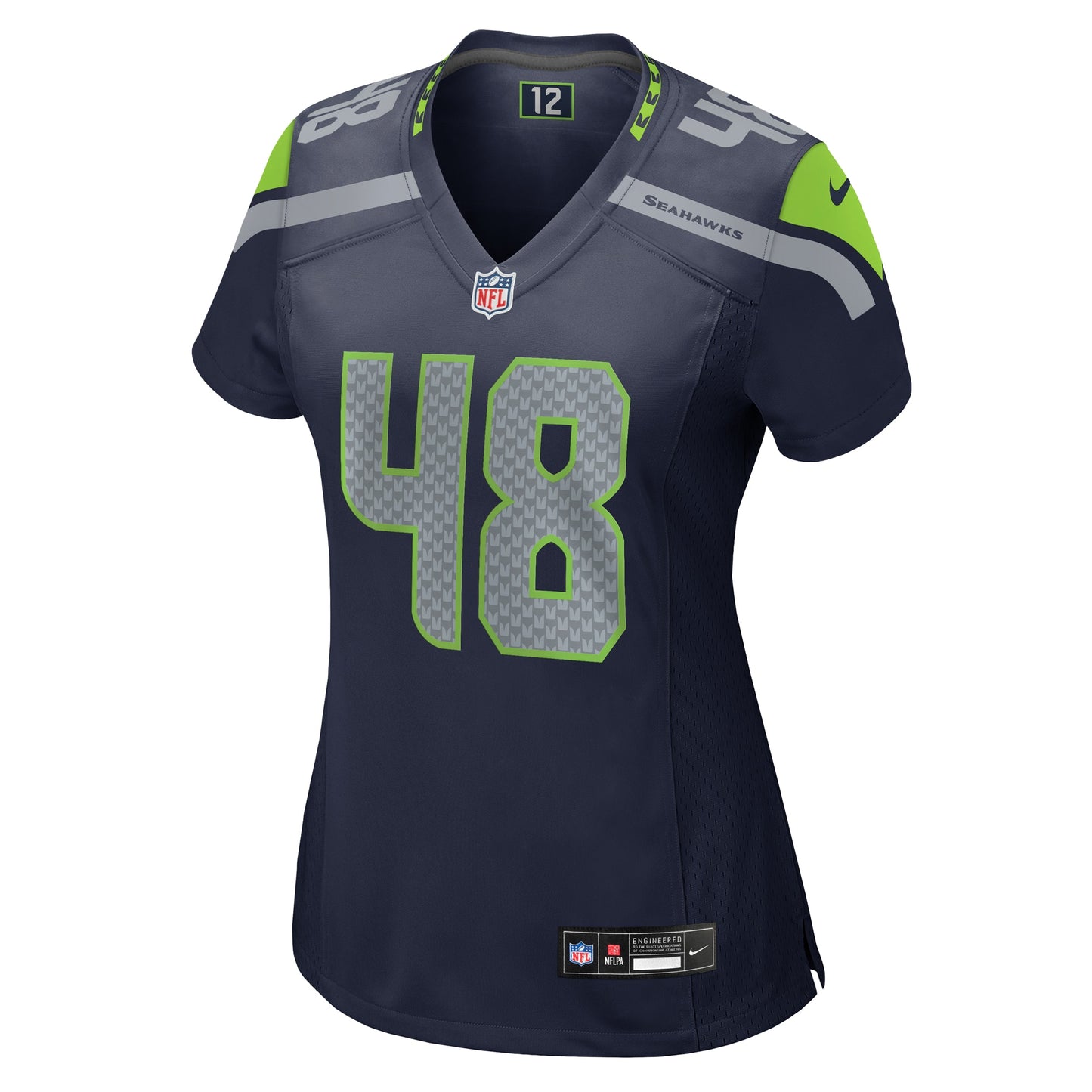 Seattle Seahawks Tyrice Knight College Navy Game Jersey JS9968