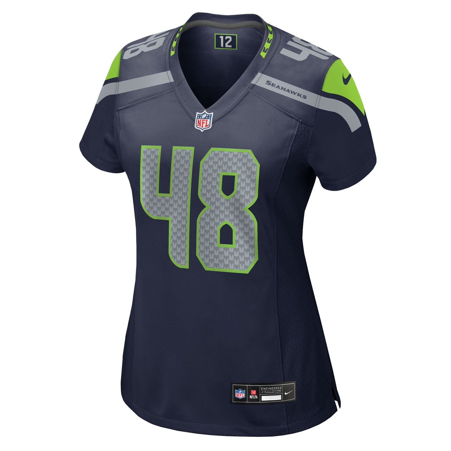 Seattle Seahawks Tyrice Knight College Navy Team Game Jersey JS6507
