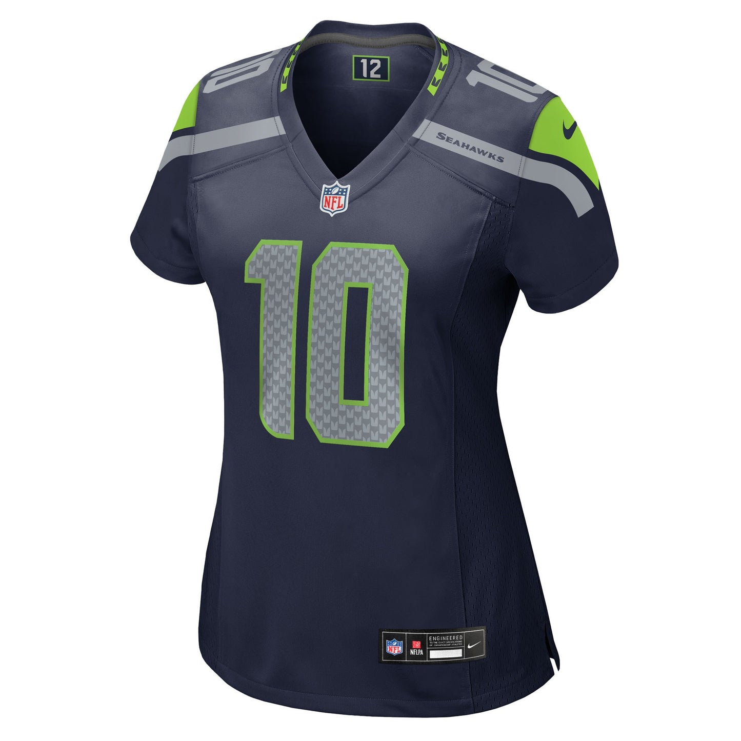 Seattle Seahawks Uchenna Nwosu College Navy Team Game Jersey JS6434