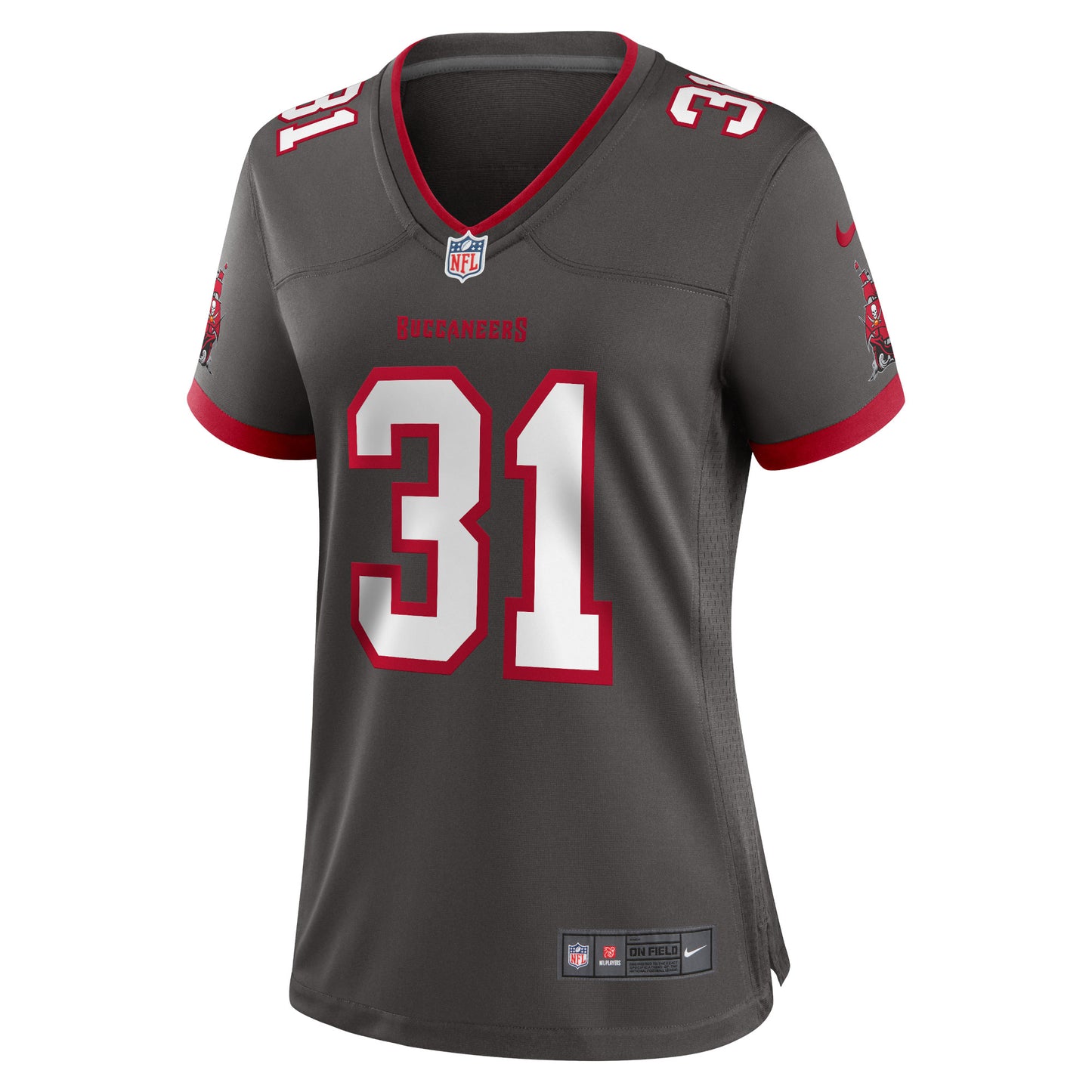 Tampa Bay Buccaneers Antoine Winfield Jr. Pewter Game Jersey JS3963