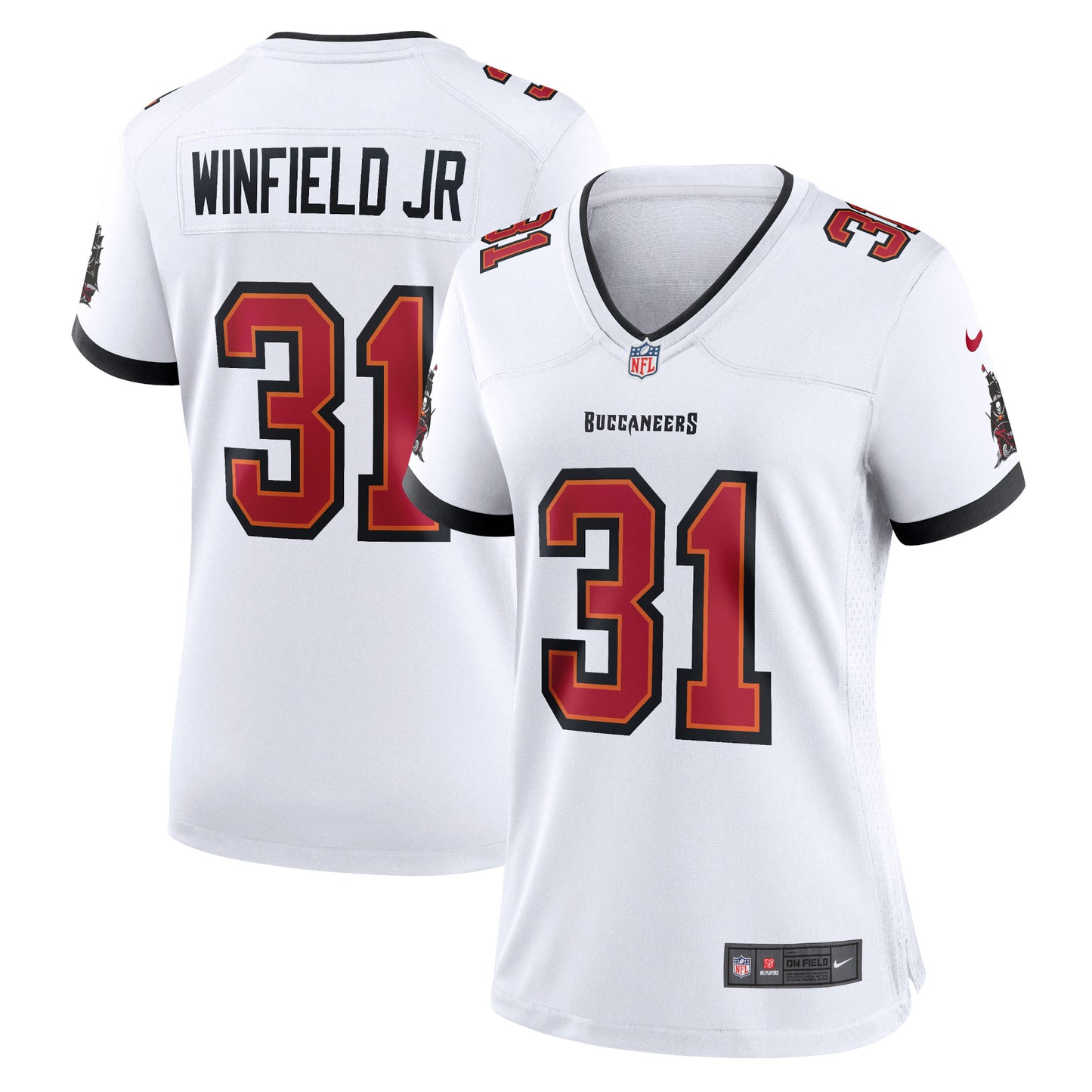 Tampa Bay Buccaneers Antoine Winfield Jr. White Game Jersey JS3199