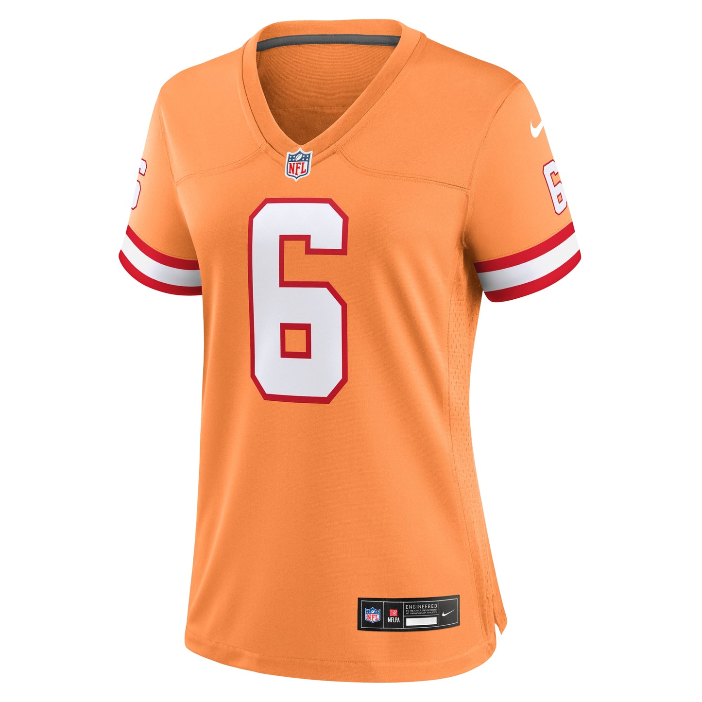 Tampa Bay Buccaneers Baker Mayfield Orange Throwback Game Jersey JS1944