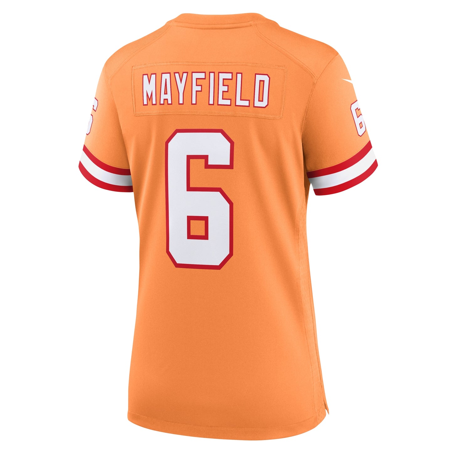 Tampa Bay Buccaneers Baker Mayfield Orange Throwback Game Jersey JS1944