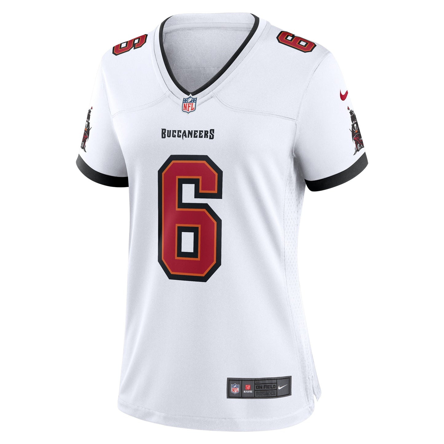 Tampa Bay Buccaneers Baker Mayfield White Away Game Jersey JS3621