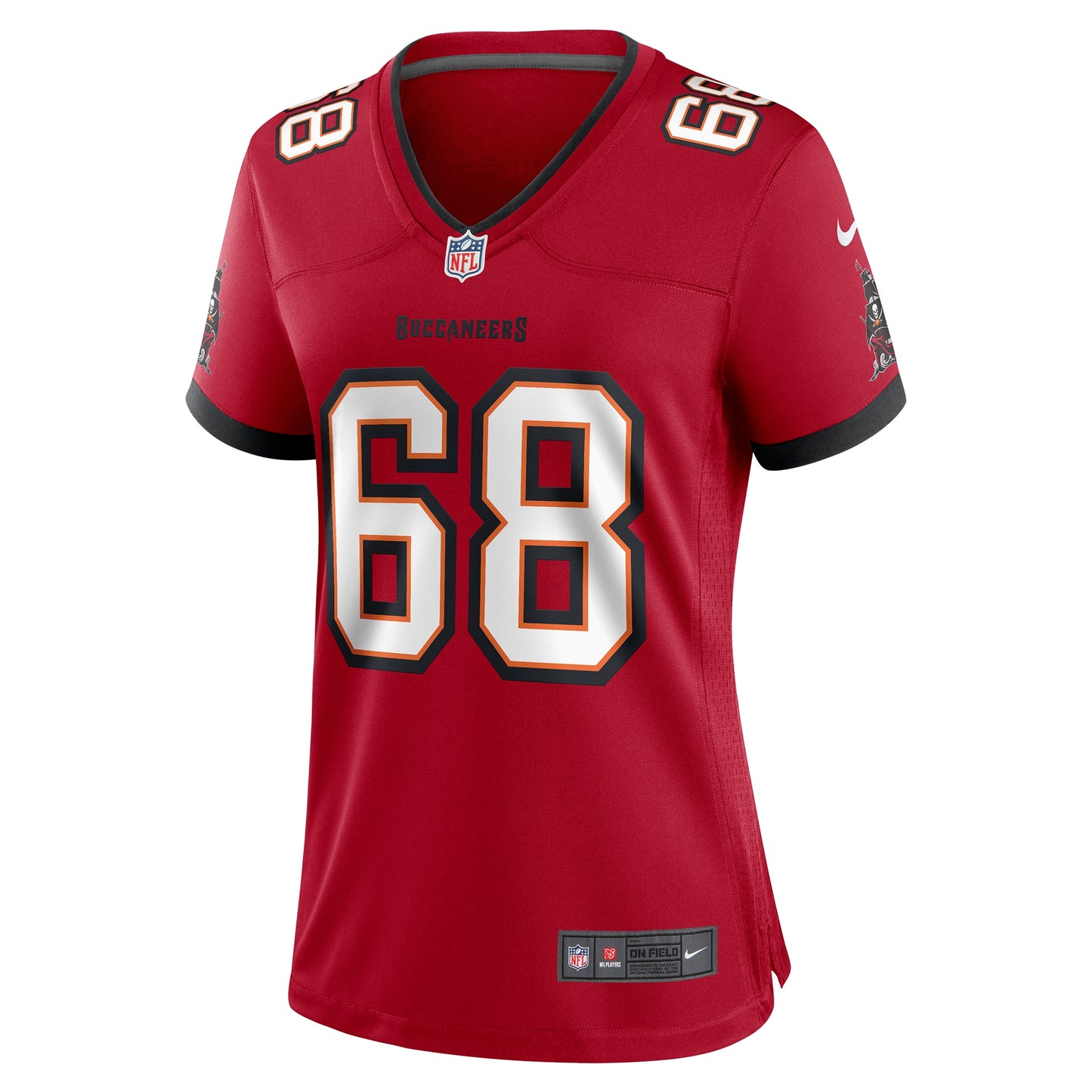 Tampa Bay Buccaneers Ben Bredeson Red Game Jersey JS5030