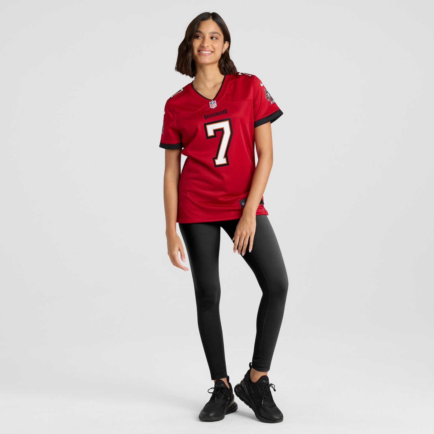 Tampa Bay Buccaneers Bucky Irving Red Game Jersey JS2487
