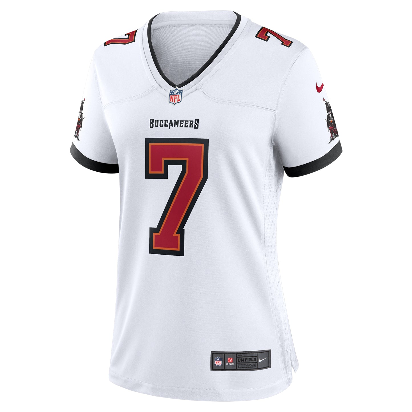 Tampa Bay Buccaneers Bucky Irving White Game Jersey JS6050