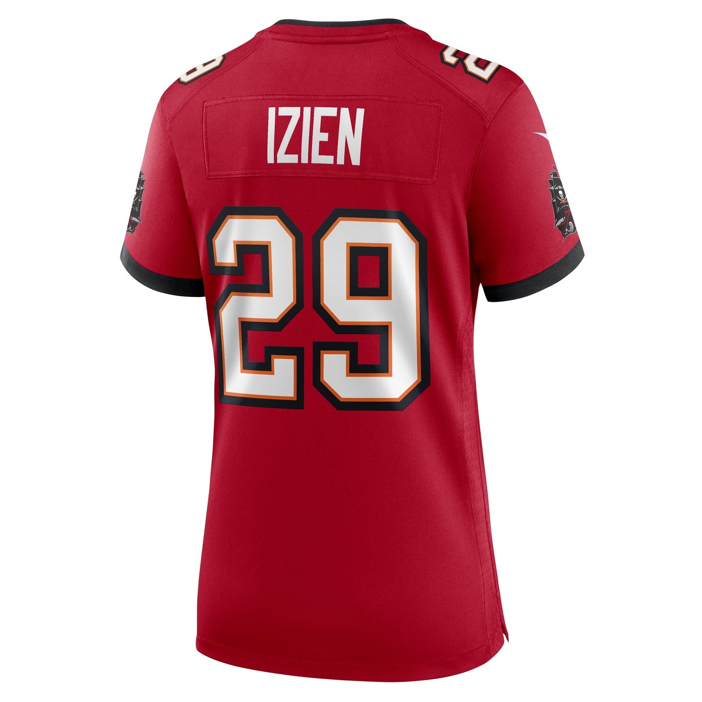 Tampa Bay Buccaneers Christian Izien Red Game Jersey JS2678