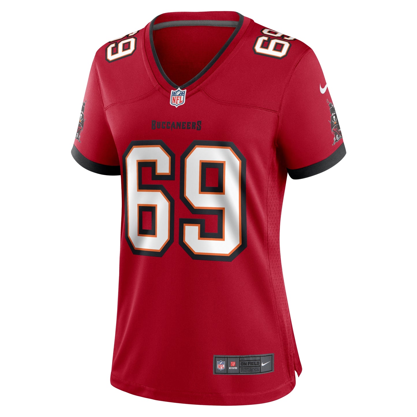 Tampa Bay Buccaneers Cody Mauch Red Game Jersey JS8982