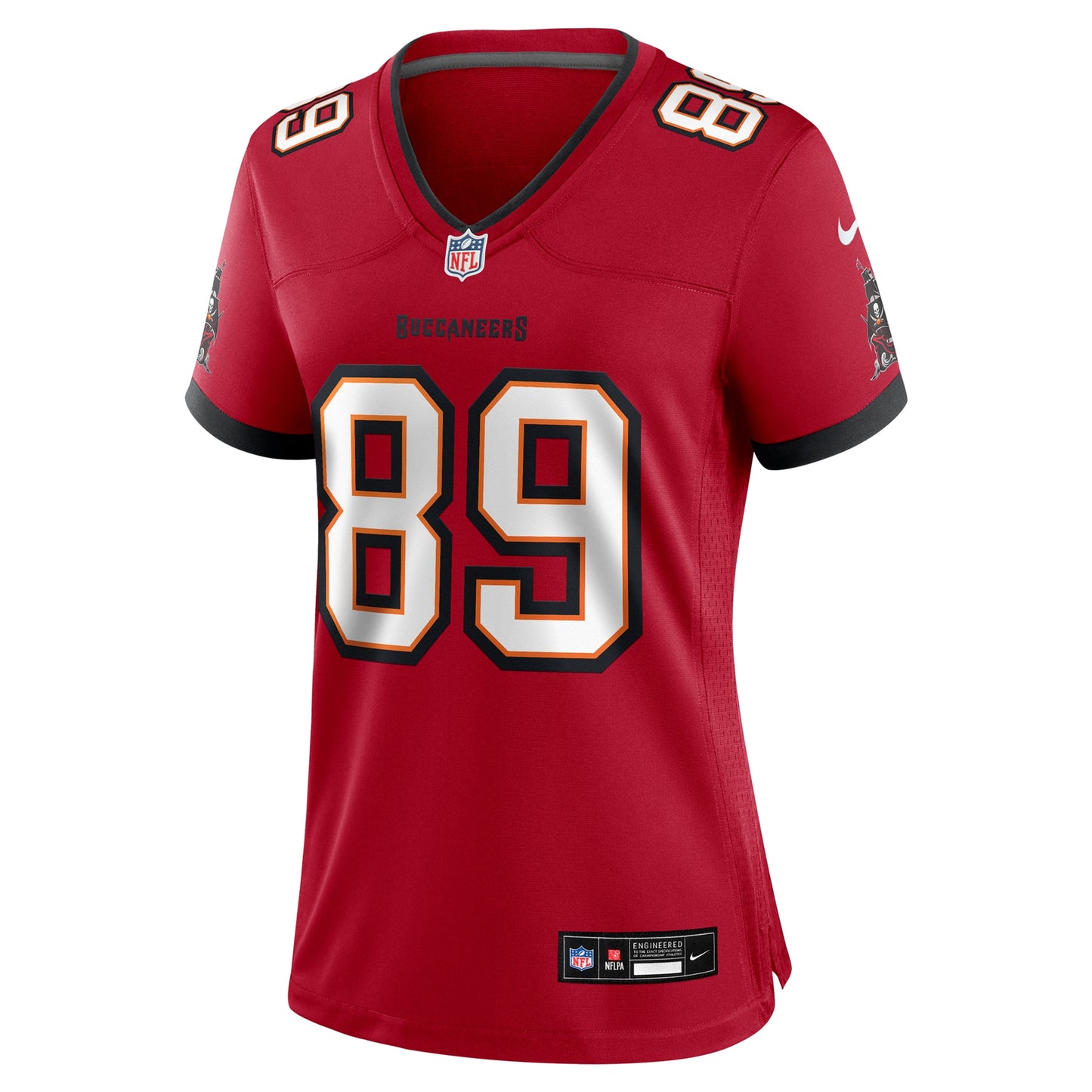 Tampa Bay Buccaneers Dennis Houston Red Game Jersey JS8874