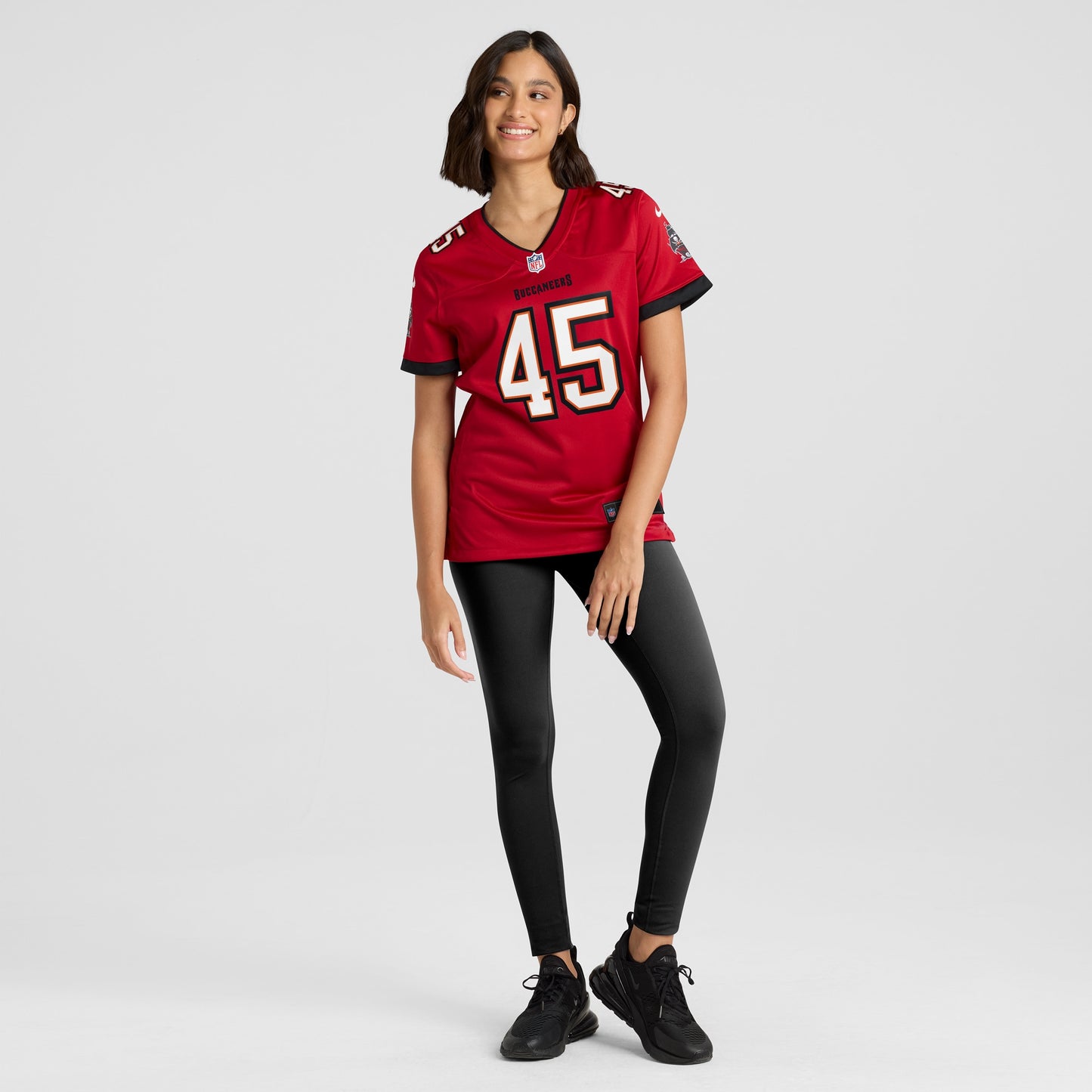 Tampa Bay Buccaneers Devin White Red Game Player Jersey JS3049