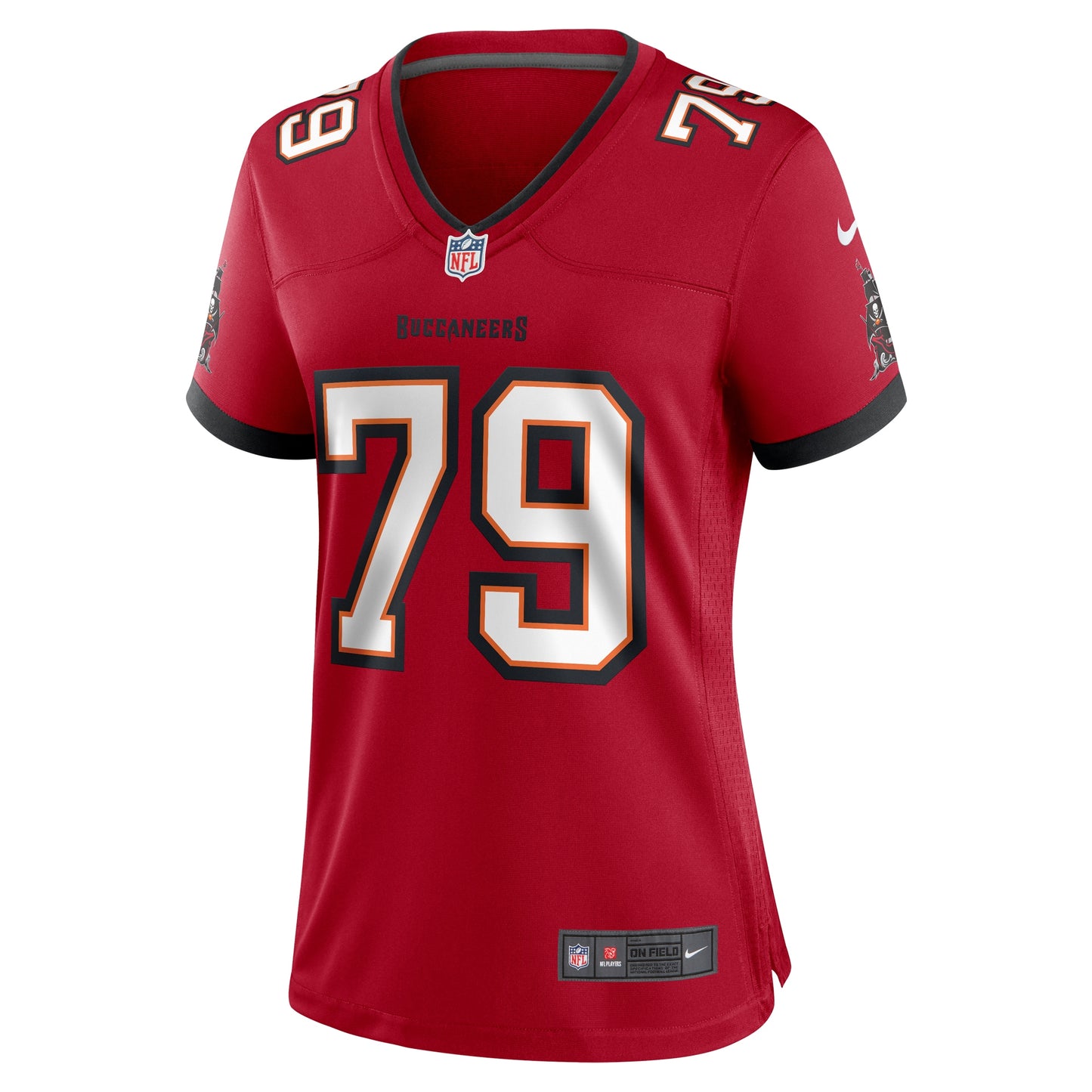 Tampa Bay Buccaneers Elijah Klein Red Game Jersey JS4927