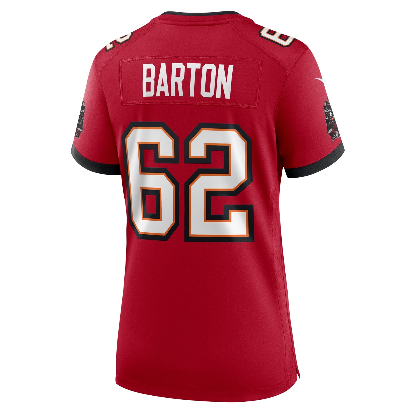 Tampa Bay Buccaneers Graham Barton Red Game Jersey JS5107