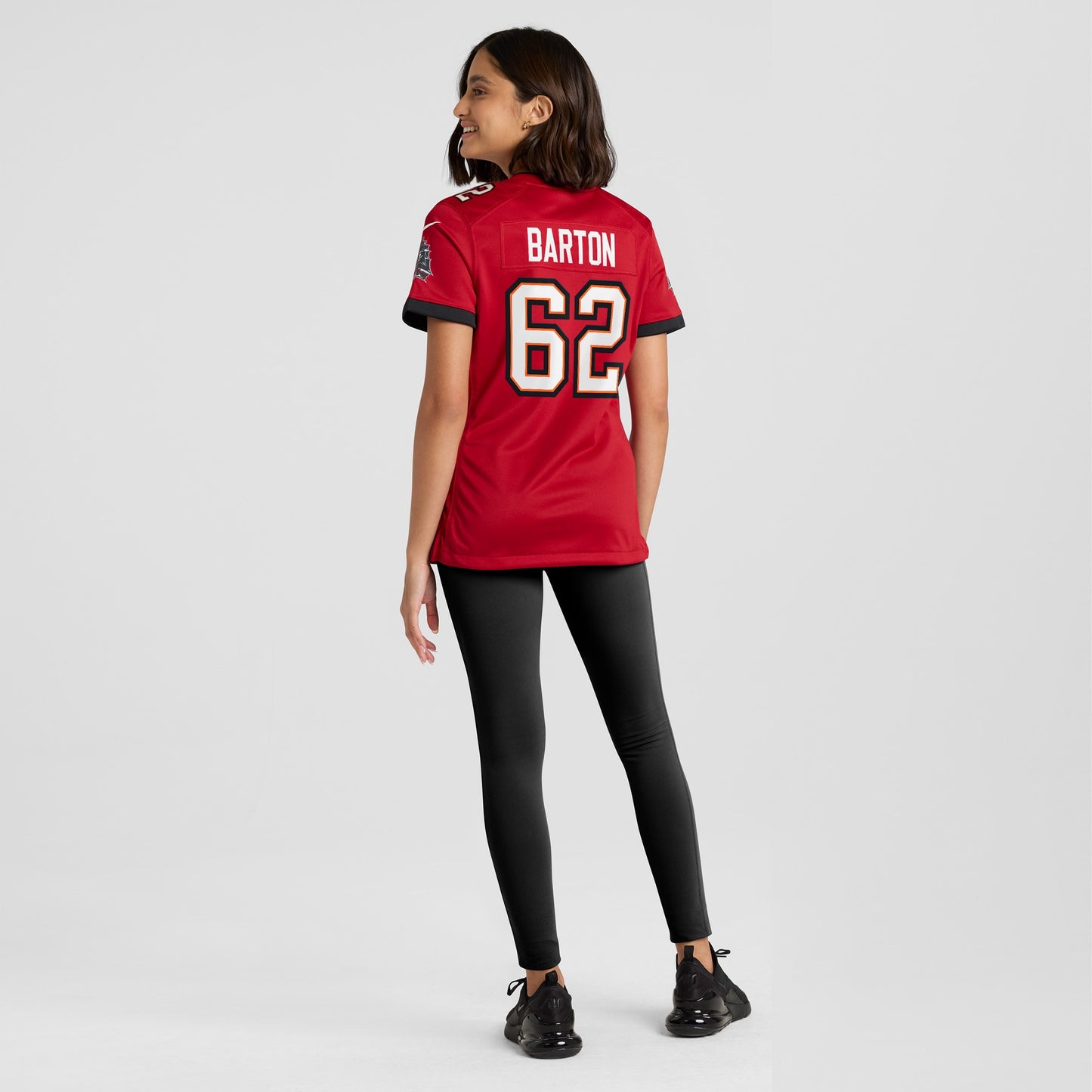 Tampa Bay Buccaneers Graham Barton Red Game Jersey JS5107