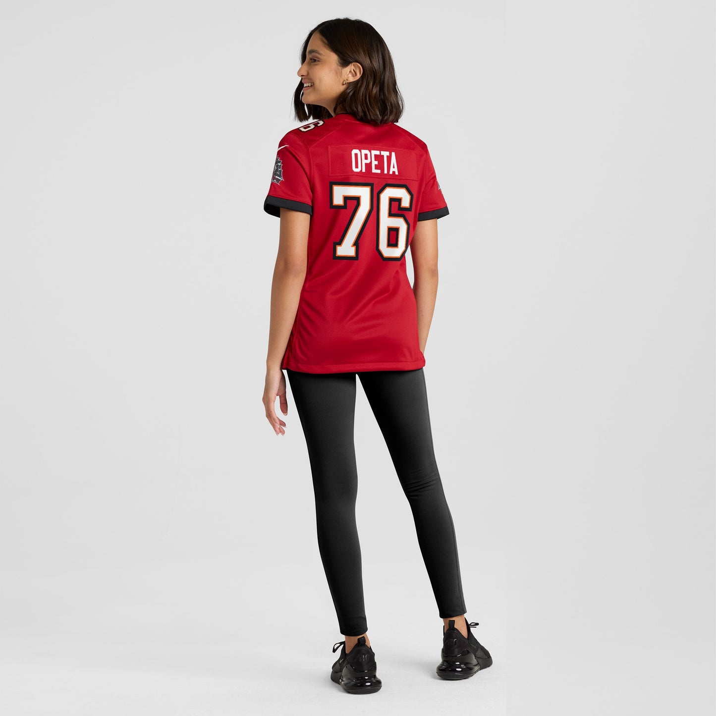 Tampa Bay Buccaneers Iosua Opeta Red Game Jersey JS3948