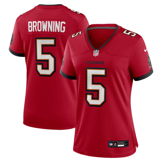 Tampa Bay Buccaneers Jack Browning Red Game Jersey JS1830