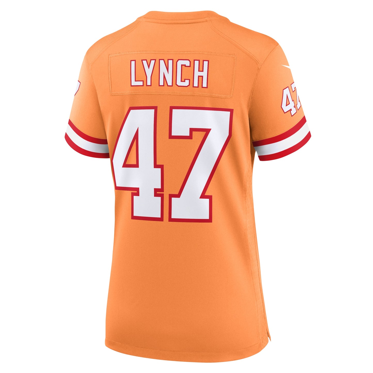 Tampa Bay Buccaneers John Lynch Orange Throwback Game Jersey JS6679