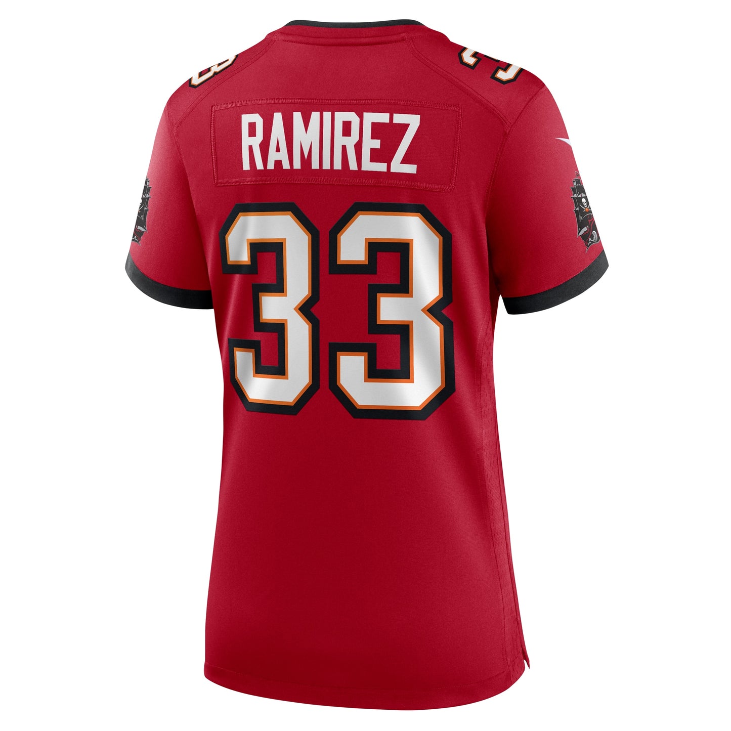 Tampa Bay Buccaneers Jose Ramirez Red Game Jersey JS5474