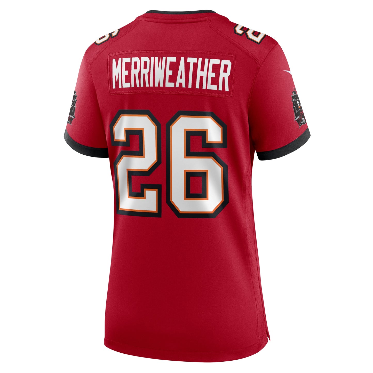 Tampa Bay Buccaneers Kaevon Merriweather Red Game Jersey JS7930