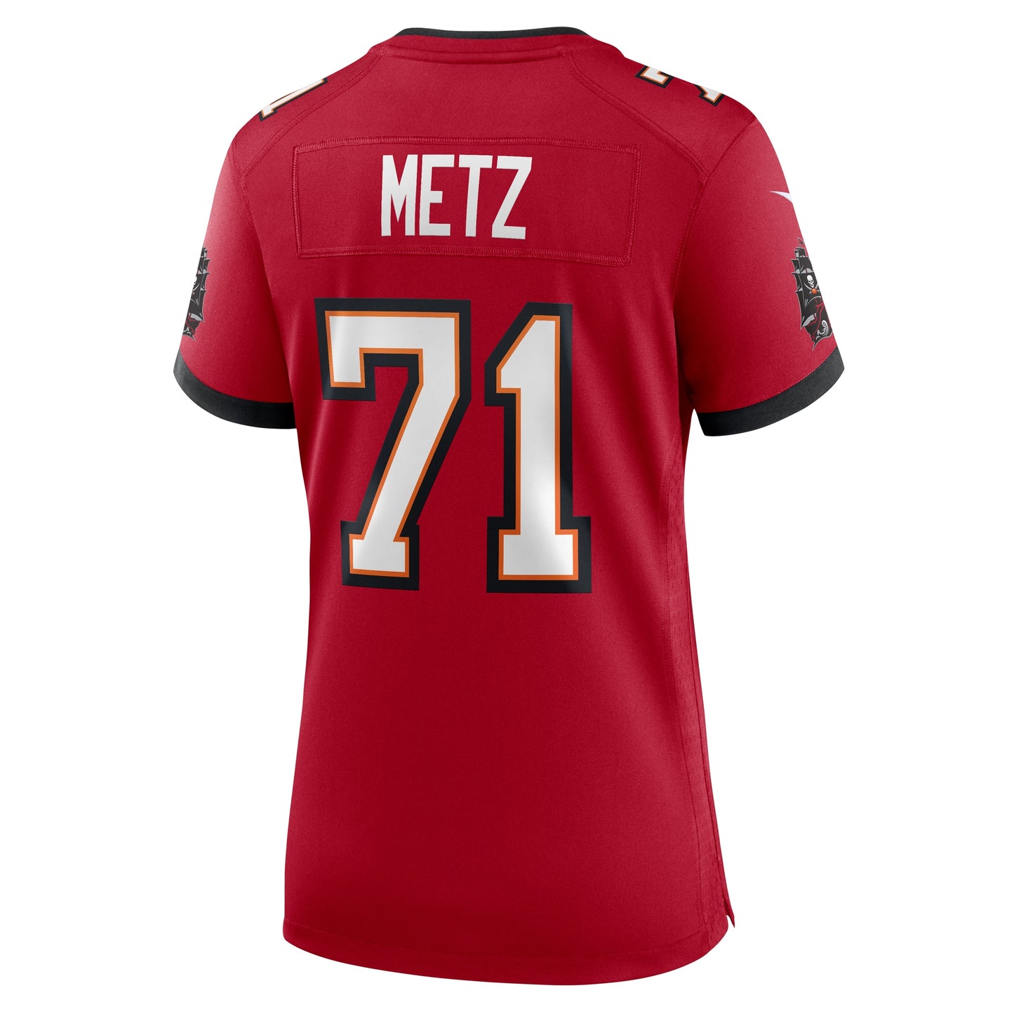 Tampa Bay Buccaneers Lorenz Metz Red Game Jersey JS1450