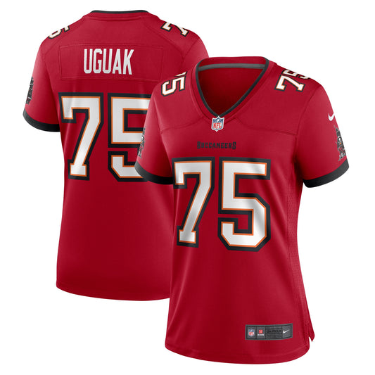 Tampa Bay Buccaneers Lwal Uguak Red Game Jersey JS1708