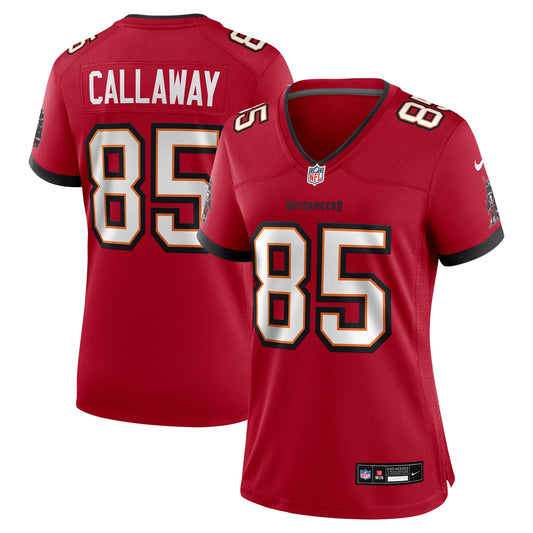 Tampa Bay Buccaneers Marquez Callaway Red Game Jersey JS7018