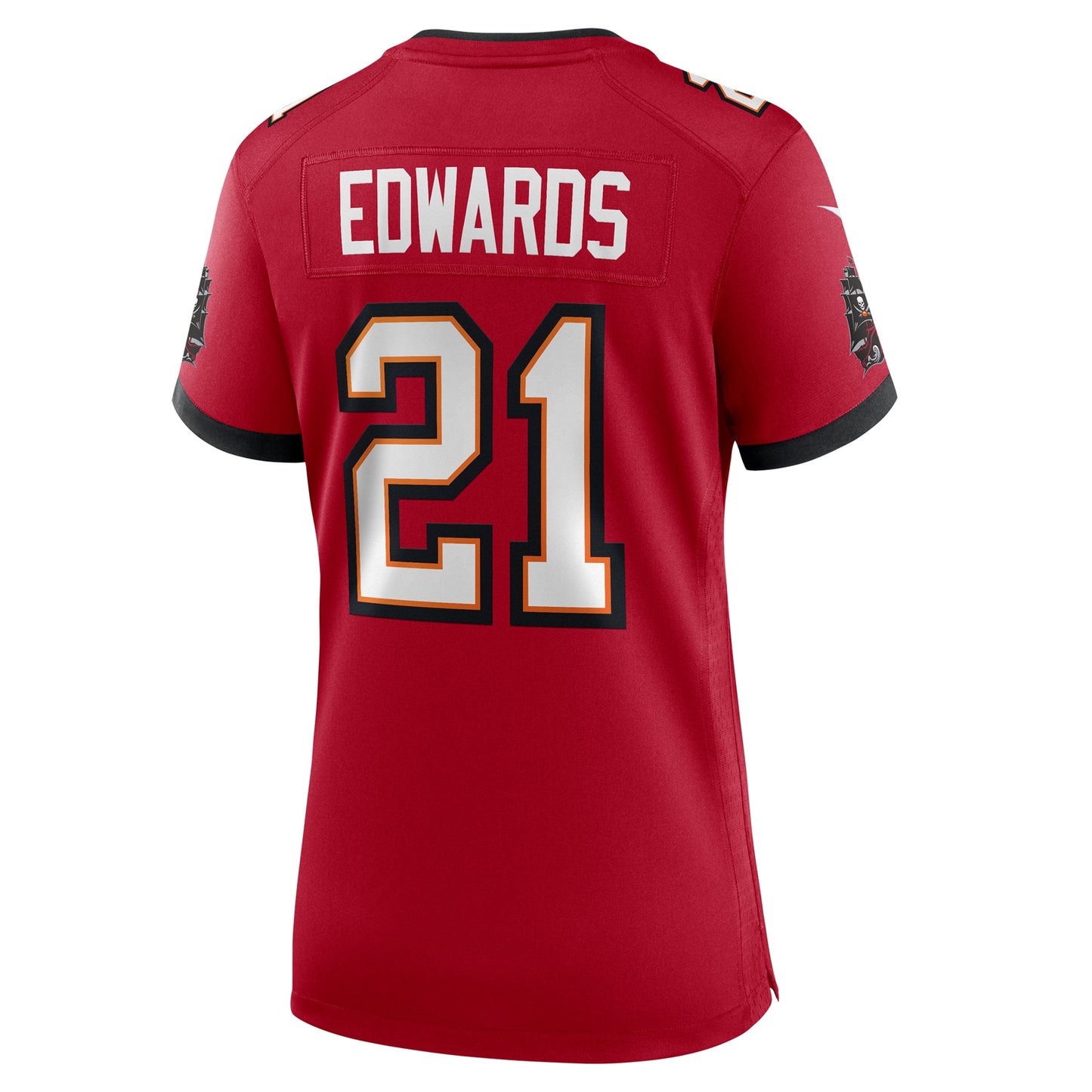 Tampa Bay Buccaneers Mike Edwards Red Game Jersey JS8006