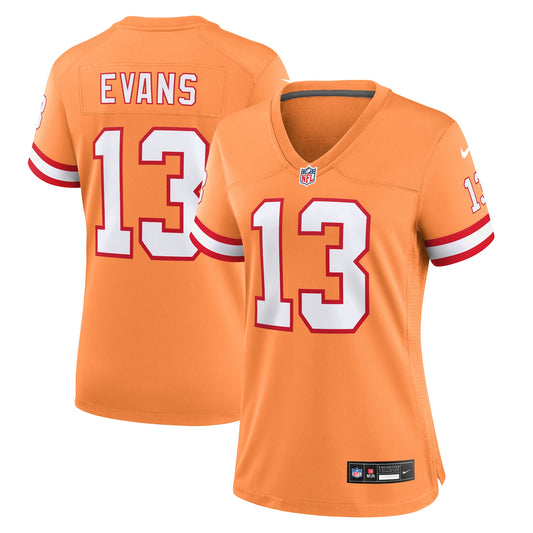 Tampa Bay Buccaneers Mike Evans Orange Player Jersey JS9763