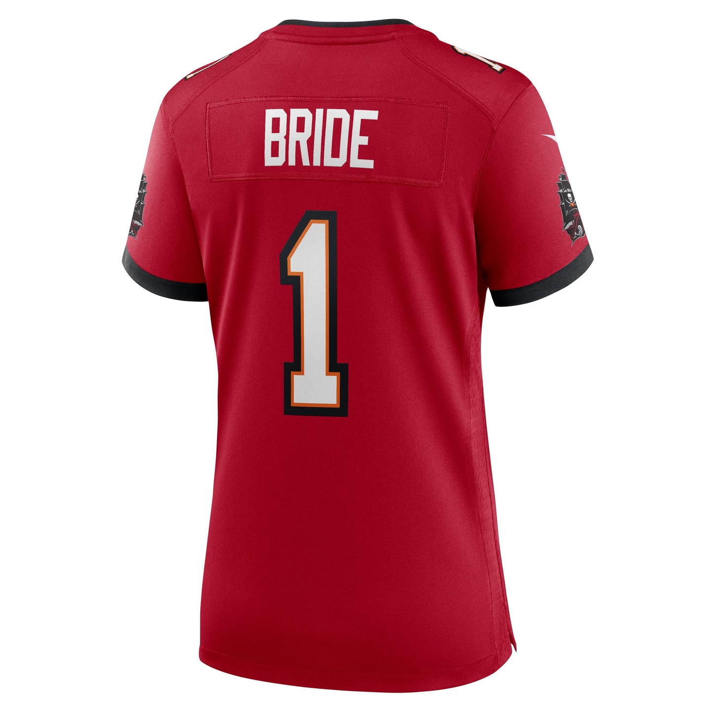 Tampa Bay Buccaneers Number 1 Bride Red Game Jersey JS4651