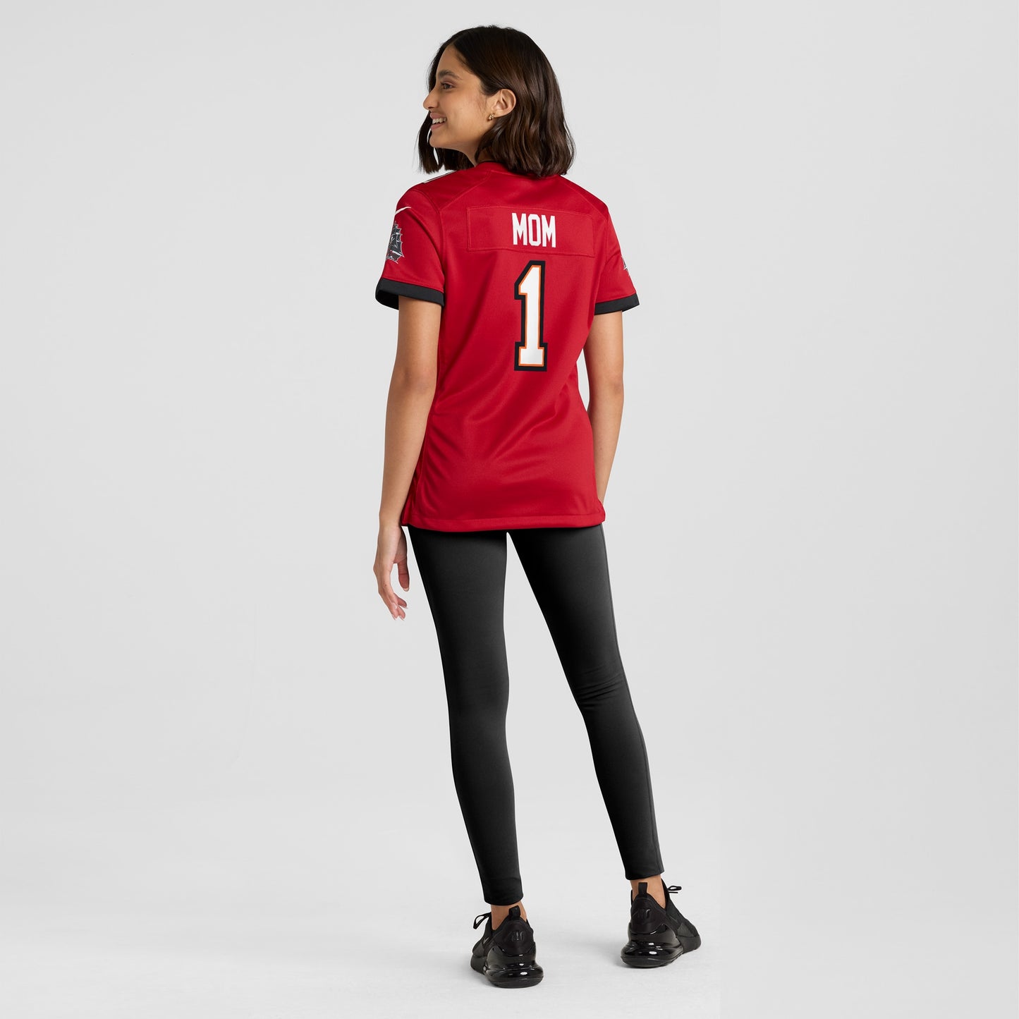 Tampa Bay Buccaneers Number 1 Mom Red Game Jersey JS3688
