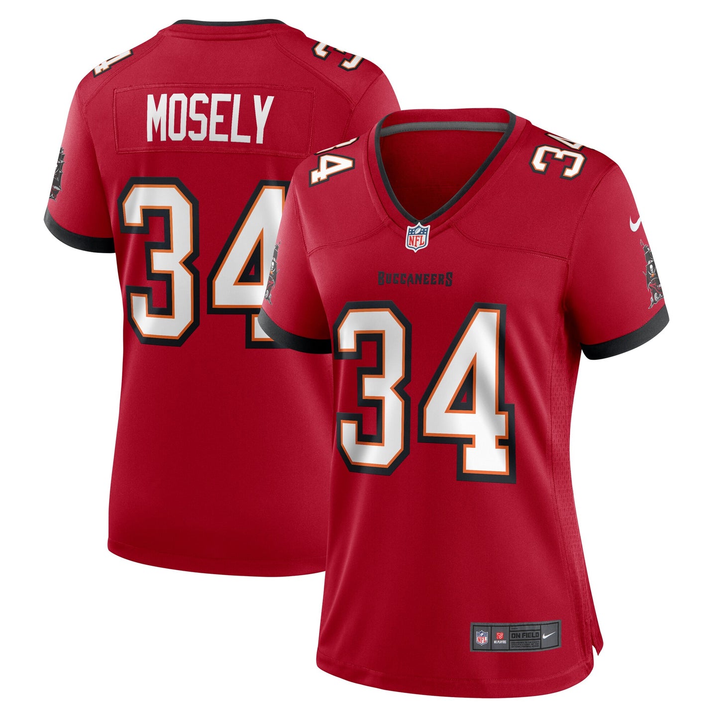 Tampa Bay Buccaneers Quandre Mosely Red Game Jersey JS7317