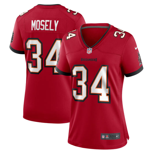 Tampa Bay Buccaneers Quandre Mosely Red Game Jersey JS7317