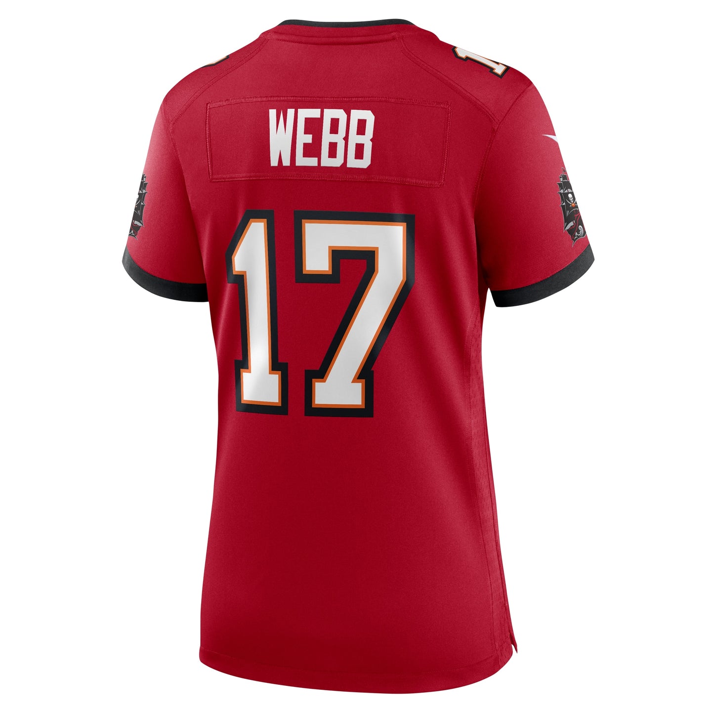 Tampa Bay Buccaneers Raleigh Webb Red Game Jersey JS2614