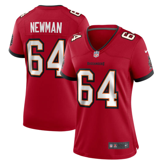 Tampa Bay Buccaneers Royce Newman Red Game Jersey JS2624