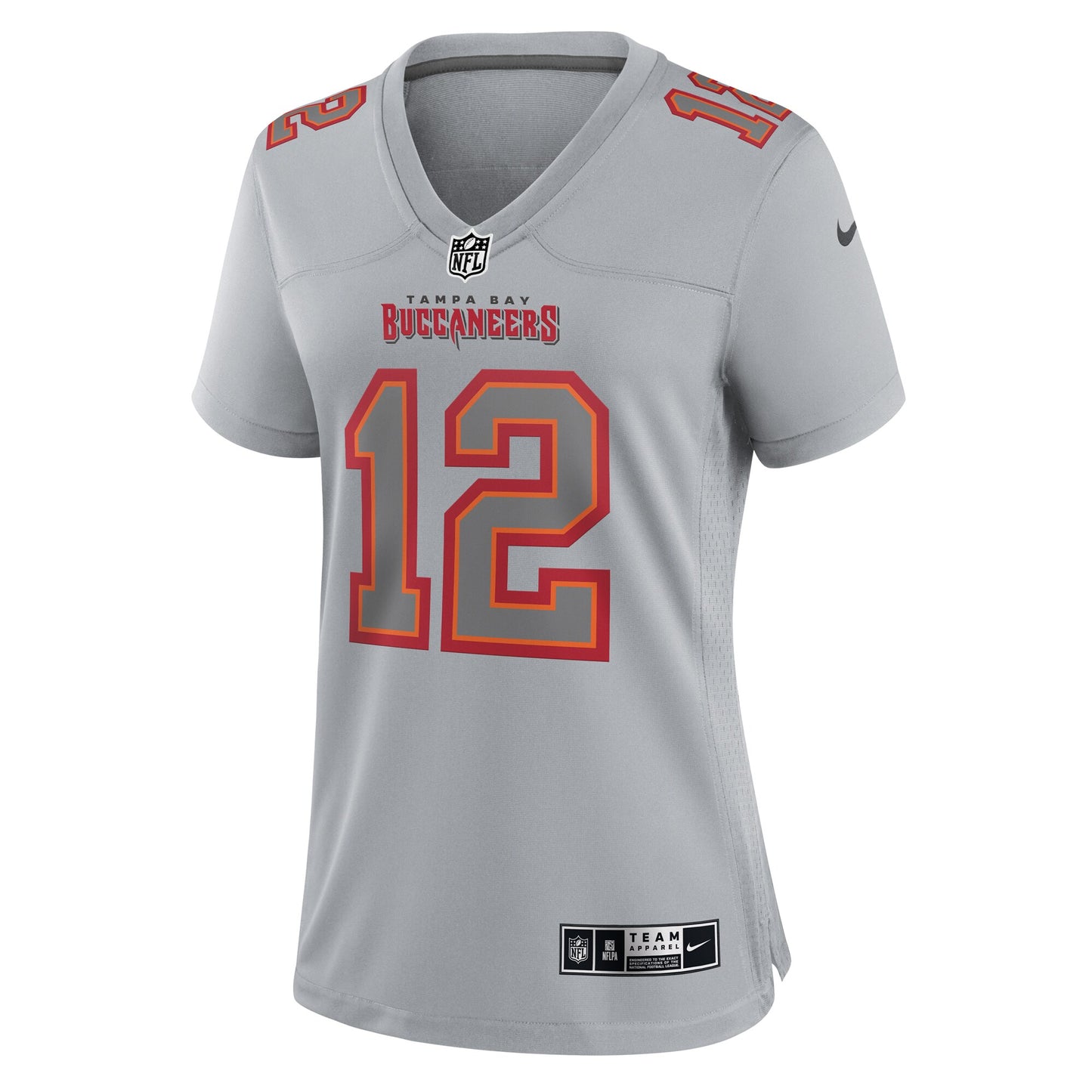 Tampa Bay Buccaneers Tom Brady Gray Atmosphere Fashion Game Jersey JS8391