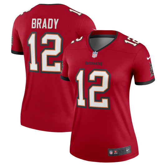 Tampa Bay Buccaneers Tom Brady Red Team Legend Player Performance Top JS1666 Jersey