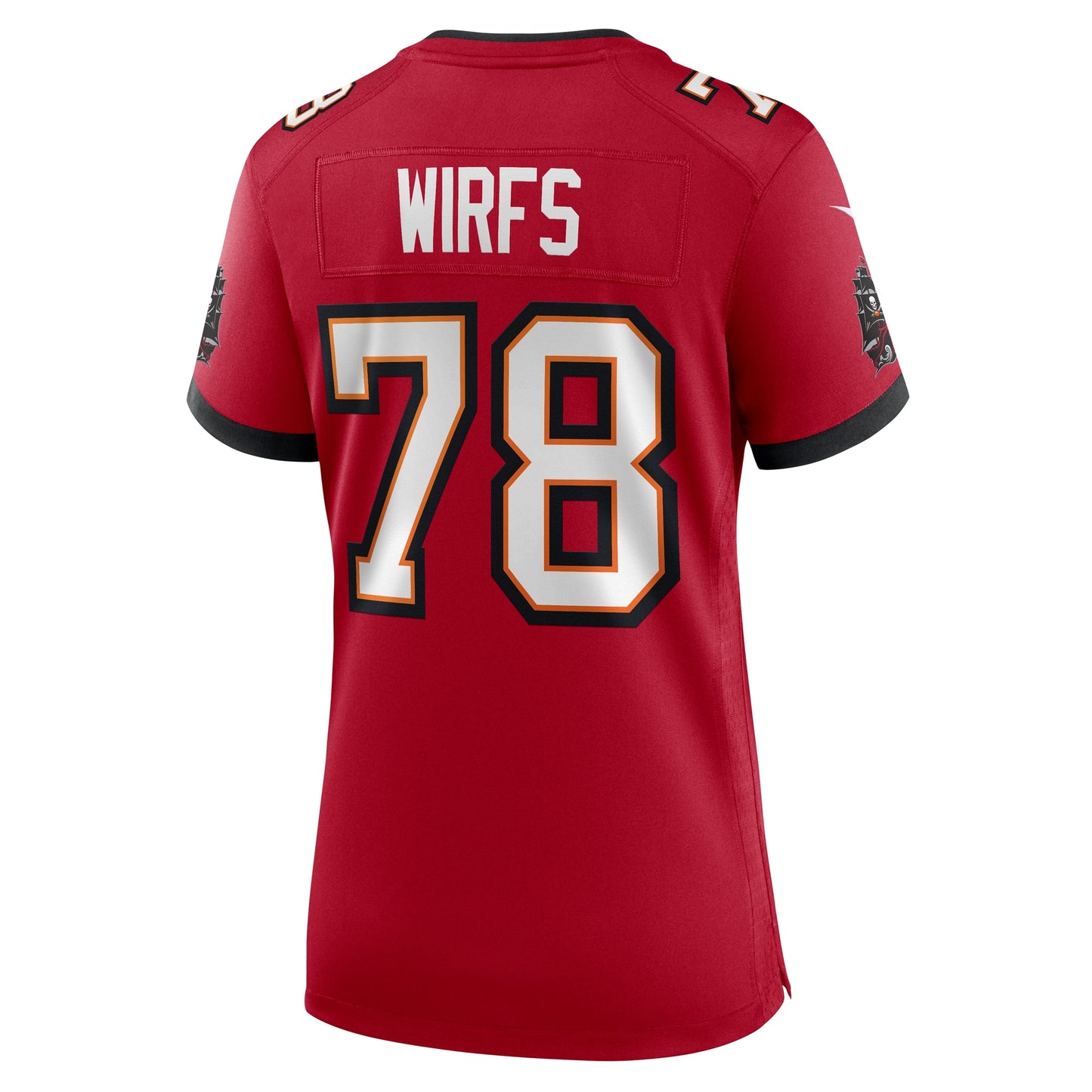 Tampa Bay Buccaneers Tristan Wirfs Red Game Jersey JS4119
