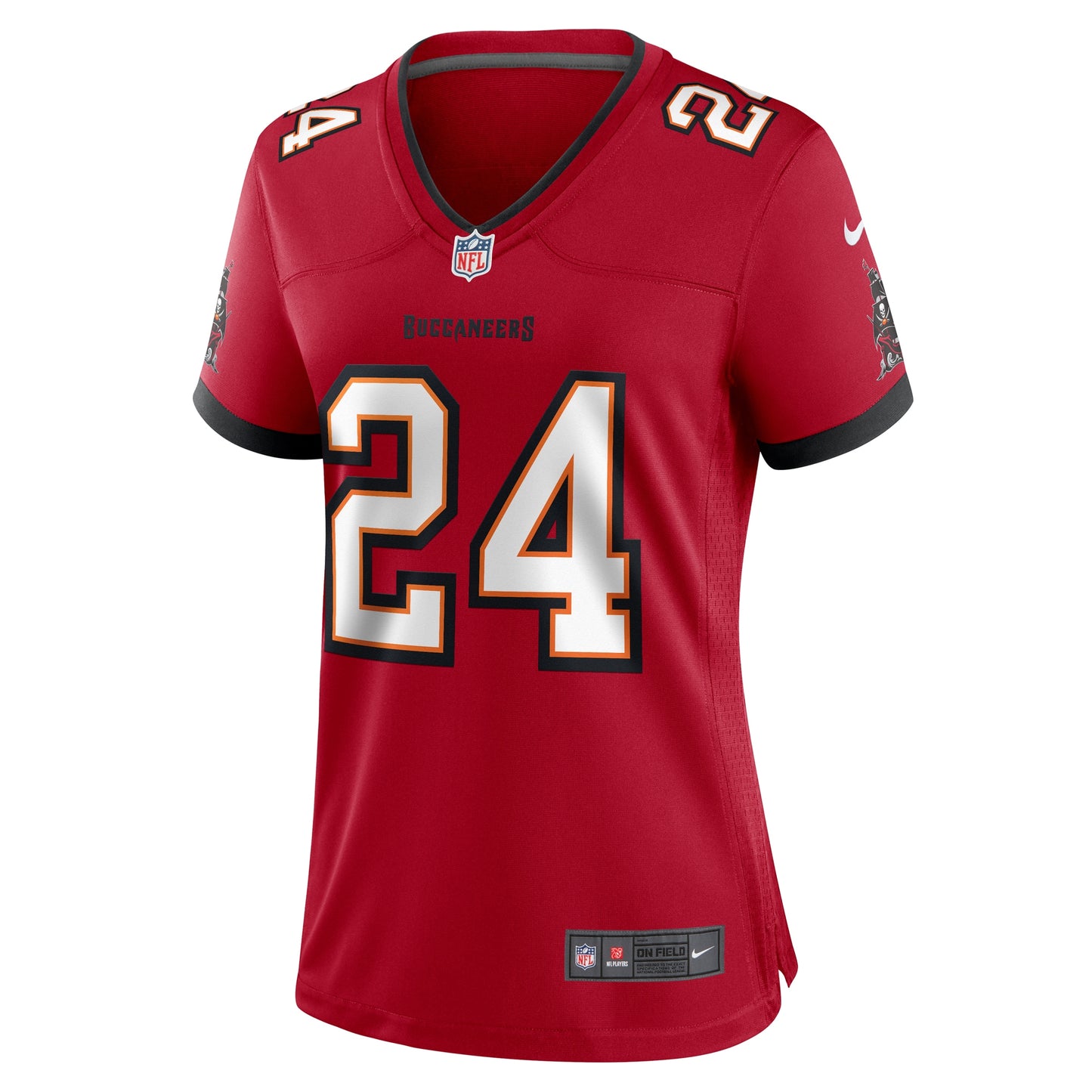 Tampa Bay Buccaneers Tyrek Funderburk Red Game Jersey JS1375