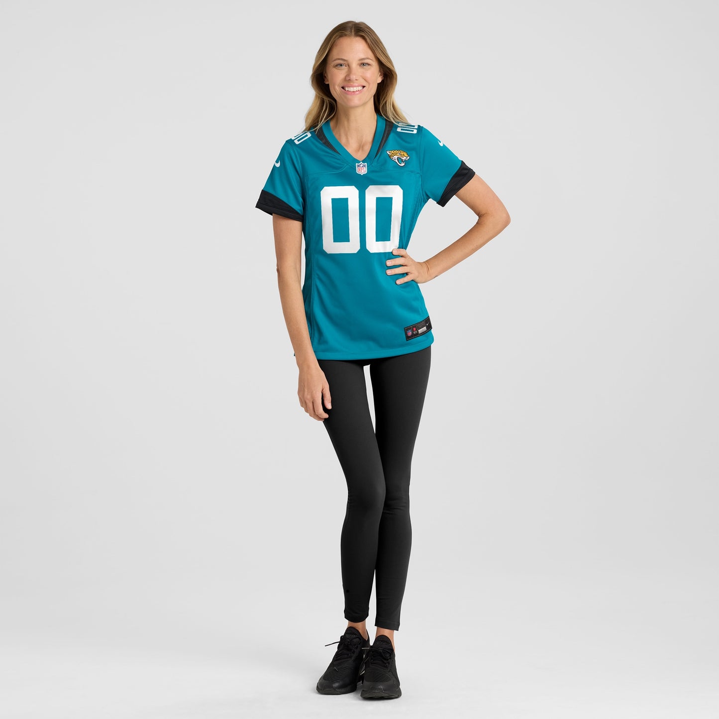 Teal Jacksonville Jaguars Custom Team Jersey JS7387