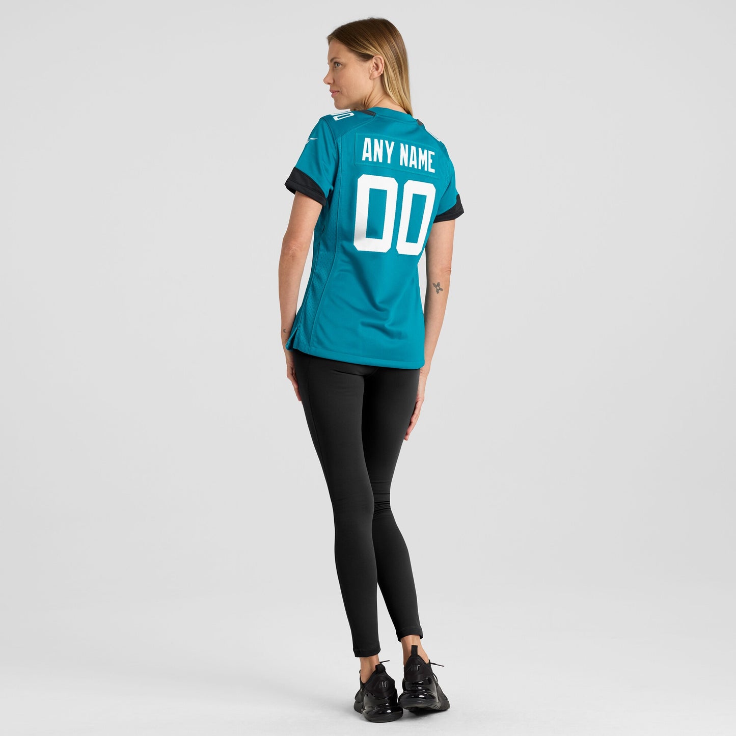 Teal Jacksonville Jaguars Custom Team Jersey JS7387