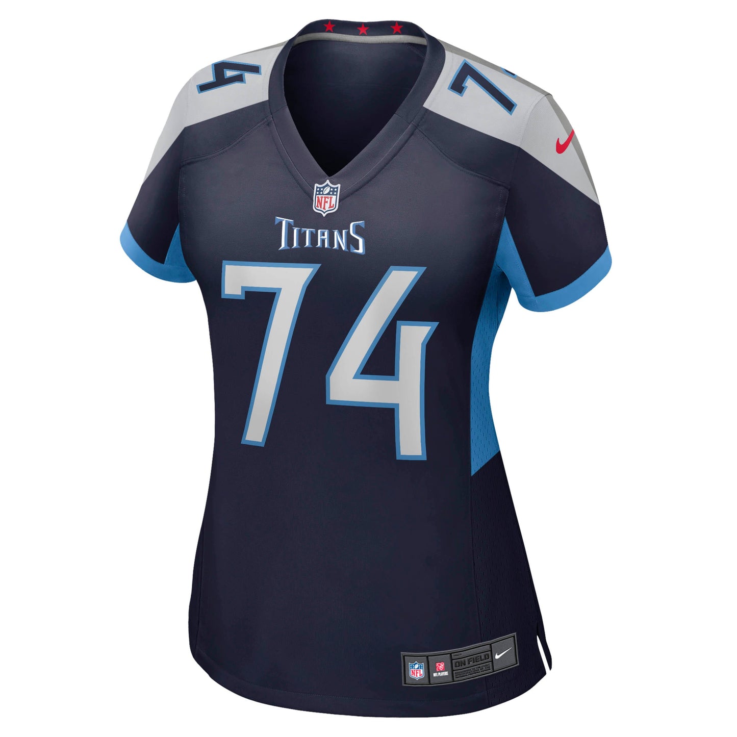 Tennessee Titans Bruce Matthews Navy Retired Player Jersey JS3862