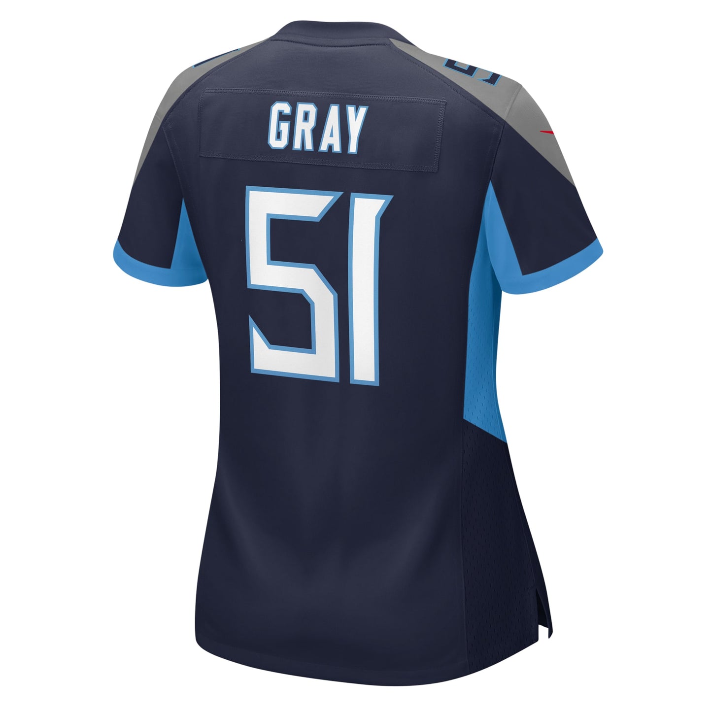 Tennessee Titans Cedric Gray Navy Game Jersey JS1402