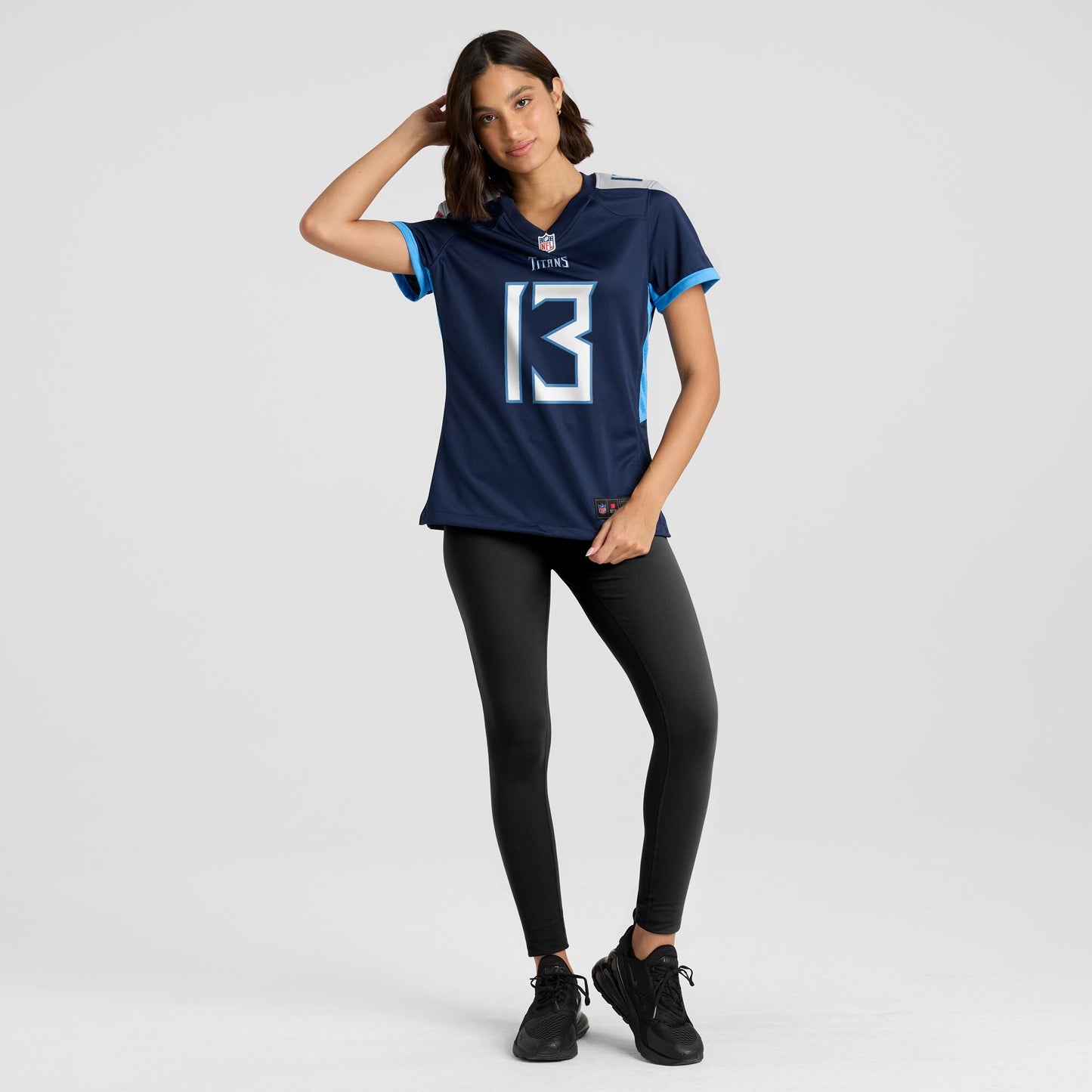 Tennessee Titans Chidobe Awuzie Navy Game Jersey JS9575