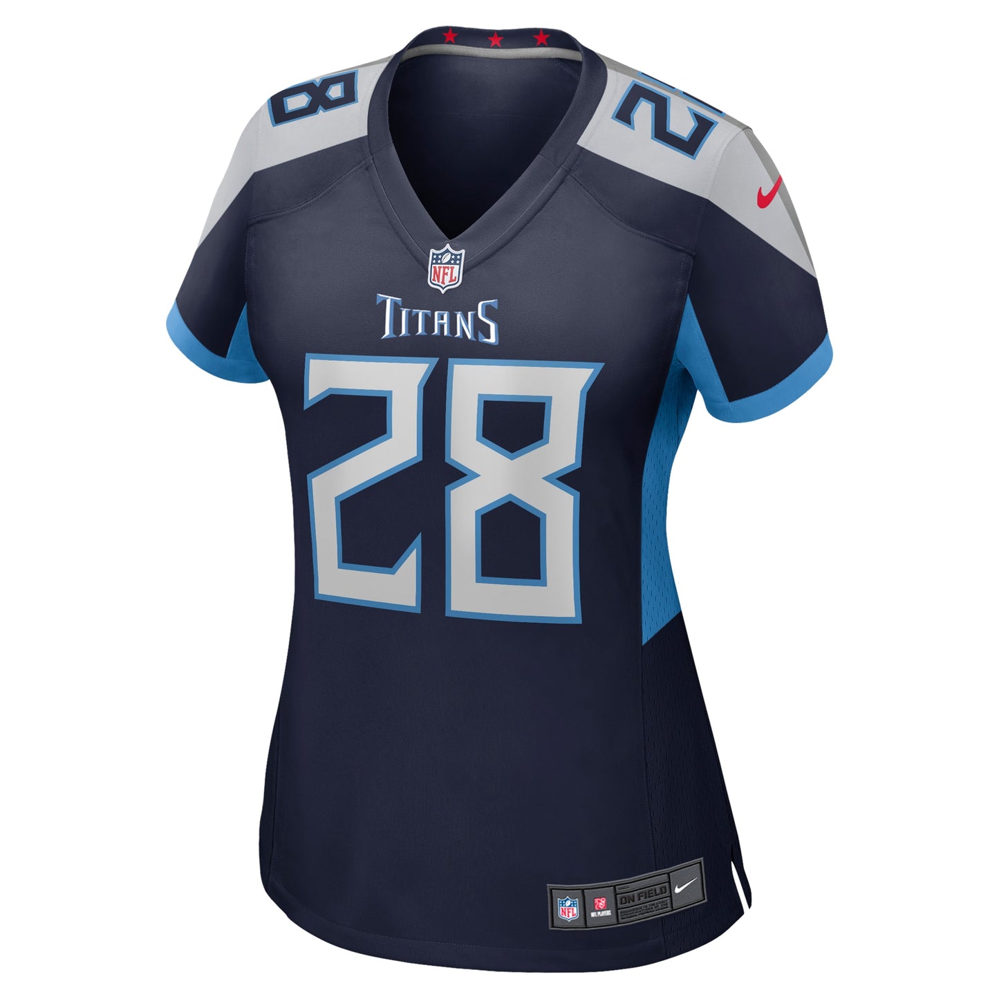 Tennessee Titans Chris Johnson Navy Retired Player Game Jersey JS4183