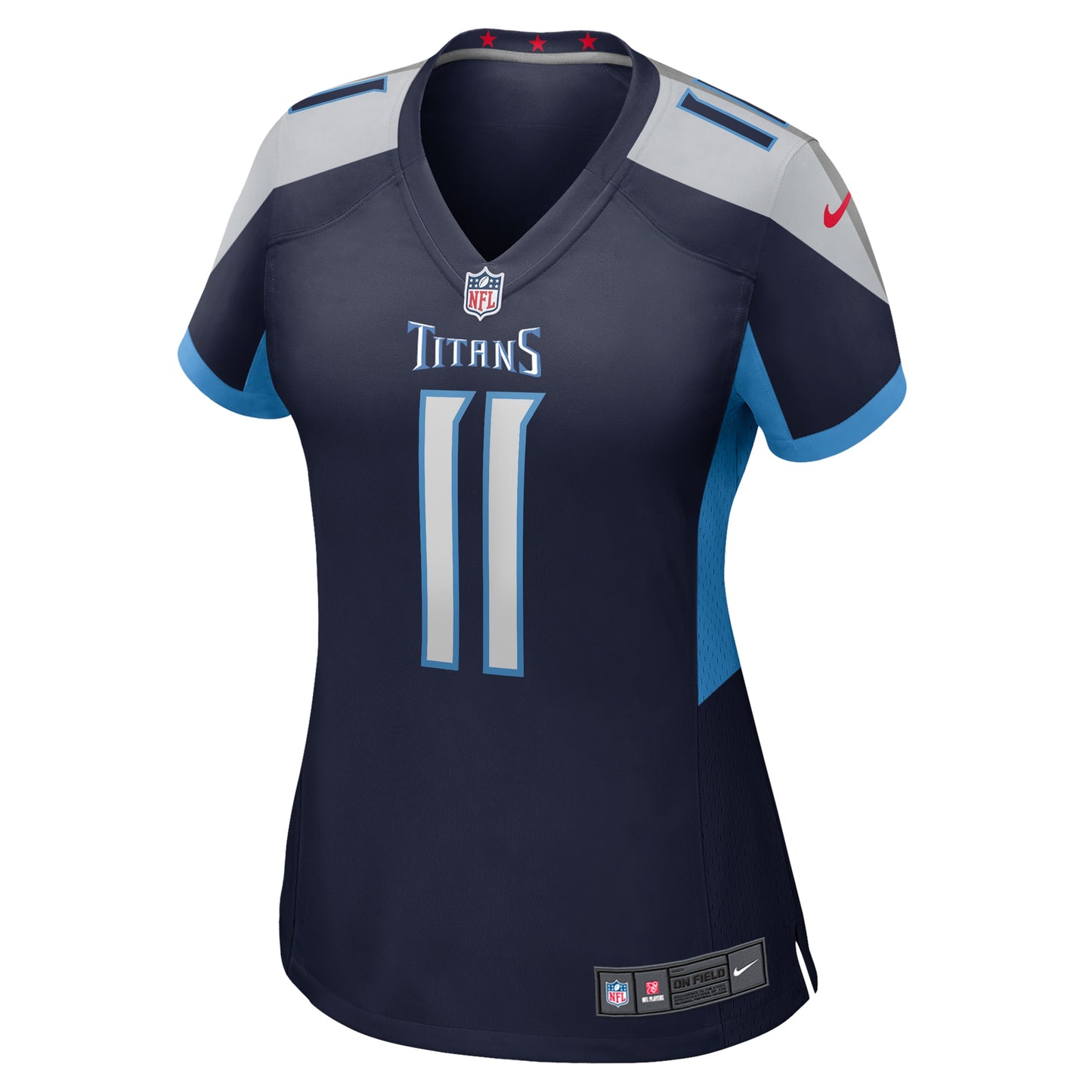 Tennessee Titans Chris Moore Navy Game Jersey JS2329
