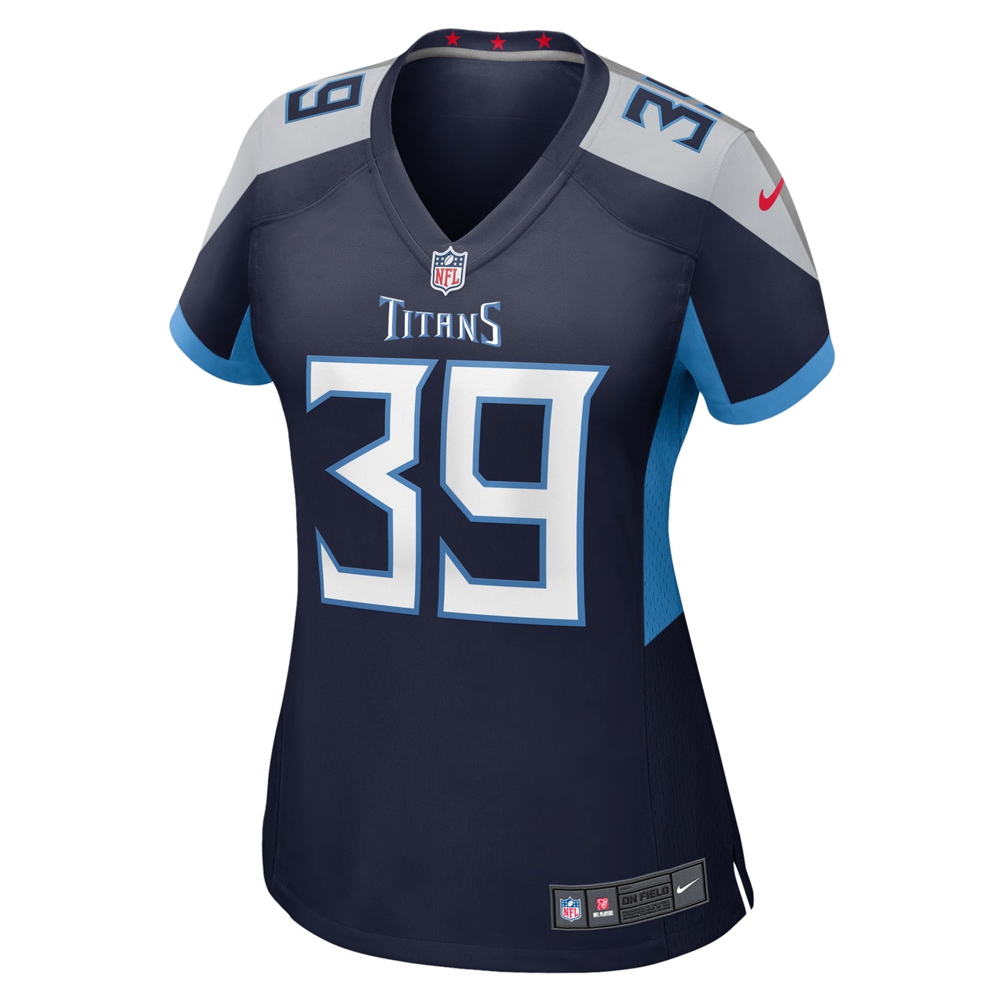 Tennessee Titans Darrell Baker Jr Navy Game Jersey JS6777