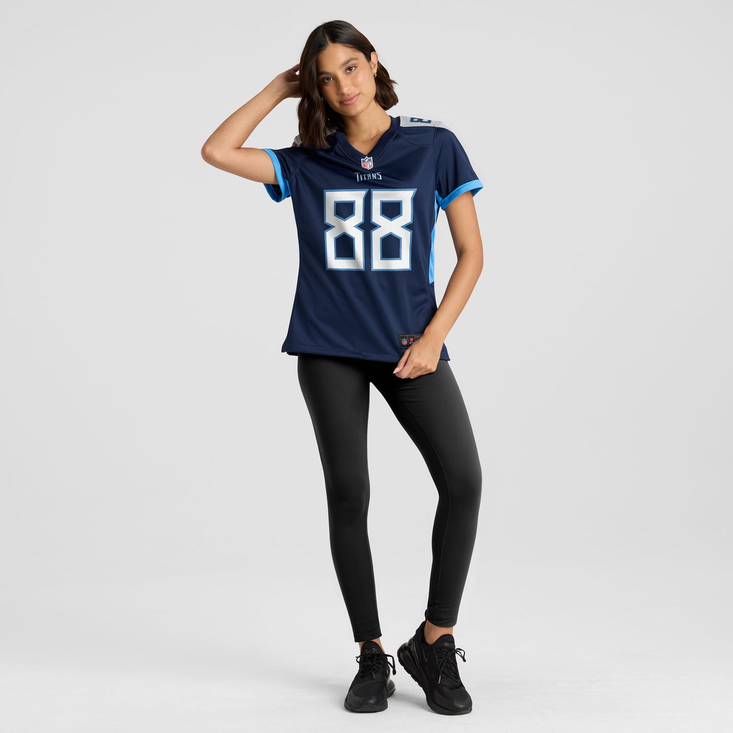 Tennessee Titans David Martin-Robinson Navy Game Jersey JS5895