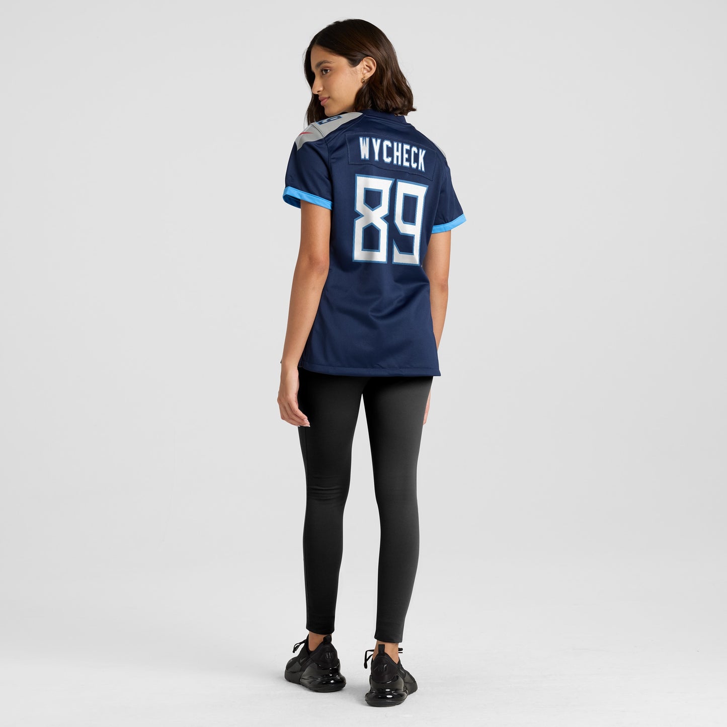 Tennessee Titans Frank Wycheck Navy Game Retired Player Jersey JS1441