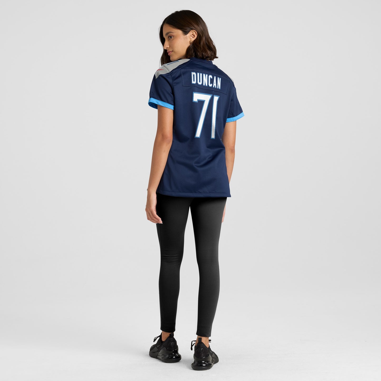 Tennessee Titans Jaelyn Duncan Navy Game Jersey JS9351